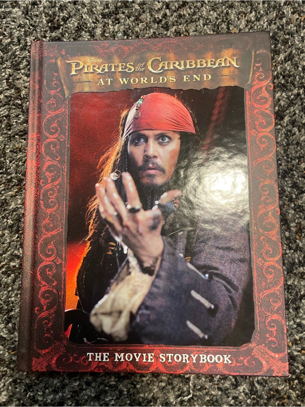Y2K Vintage Pirates of the Caribbean Hardcover Book